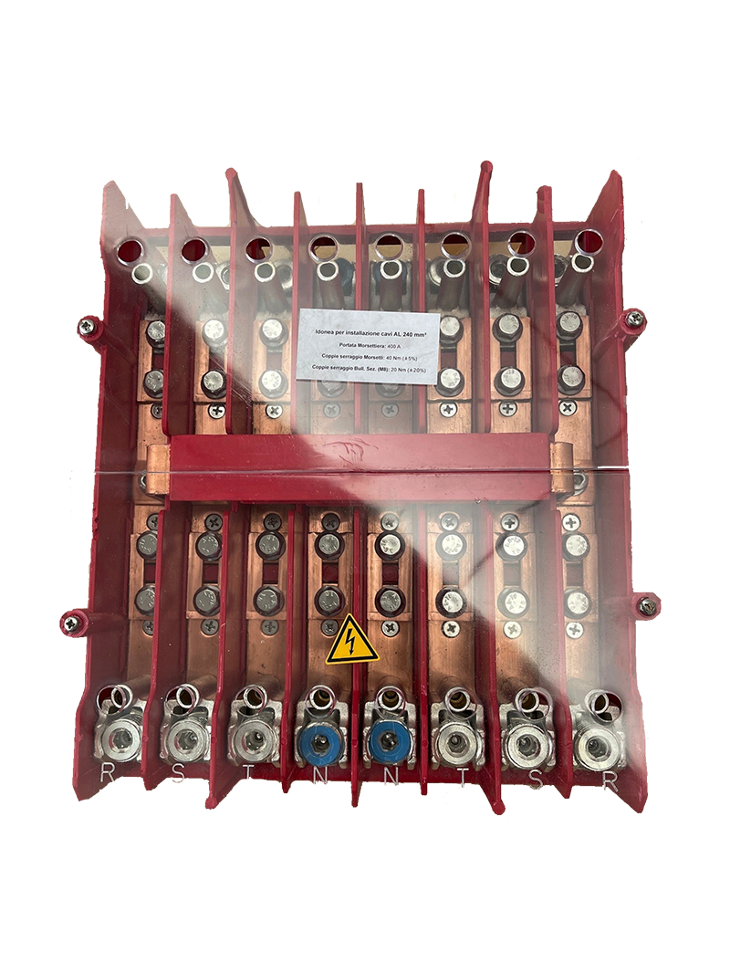 Morsettiera a 4 vie