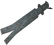 Perno diritto a zanca